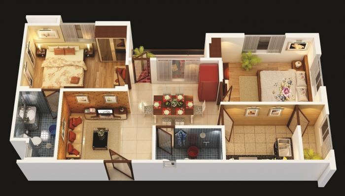 Shreehari Heights - Floor Plan