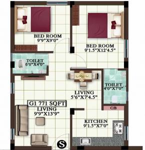 MP Grisma - Floor plan