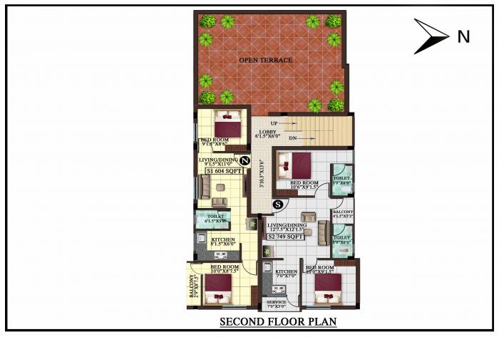 MP Bleu - Site Plan