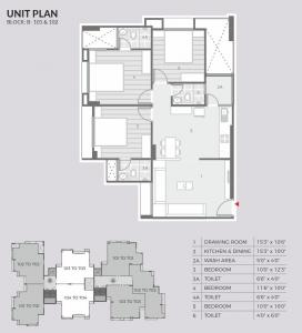 Kamnath Sepal Azalea - Floor plan