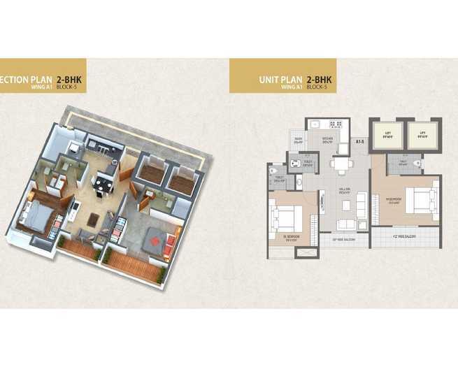 Sun Avenue Residency - Floor Plan
