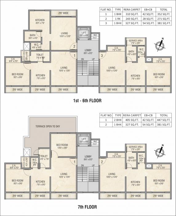 Mukta Heights - Site Plan