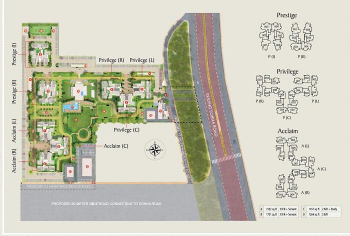 Eldeco Accolade - Master Plan