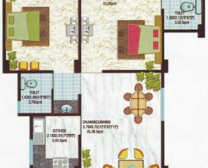 Mahadev Residency II - Floor plan