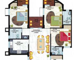 Mahadev Residency II - Floor plan