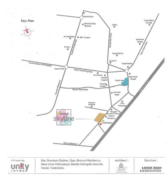 Unity Shantam Skyline - Locality