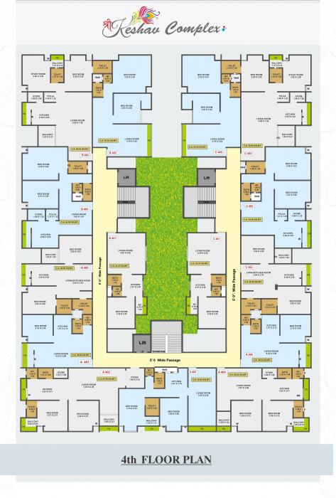 Shree Keshav Complex - Site Plan
