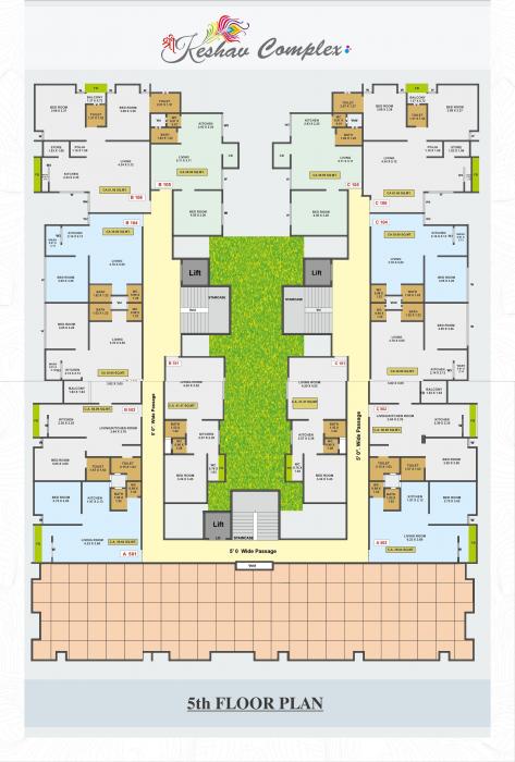 Shree Keshav Complex - Site Plan