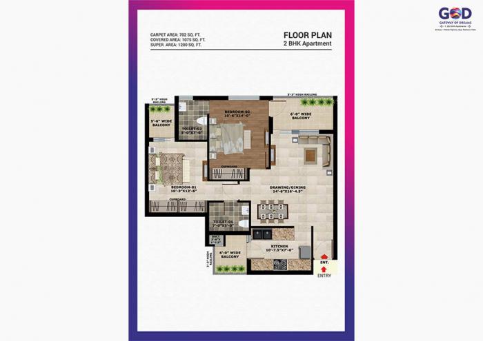 SBP Gateway Of Dreams - Floor Plan