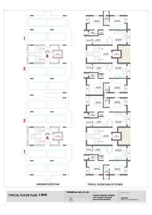 Kailash Savan Surface Serena - Site Plan