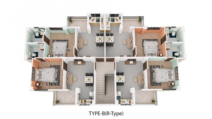 Panthaniwas Dooars - Floor Plan
