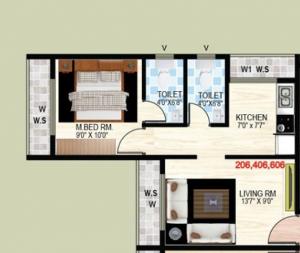 Unique Square Planet - Floor plan