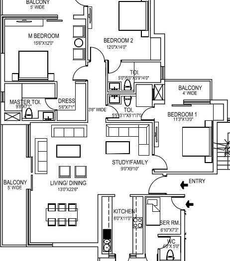 Lotus Square - Floor Plan