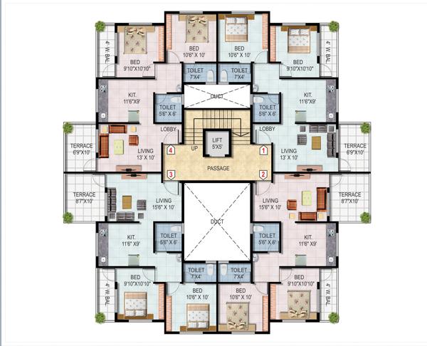 Ruddhi Enclave - Site Plan