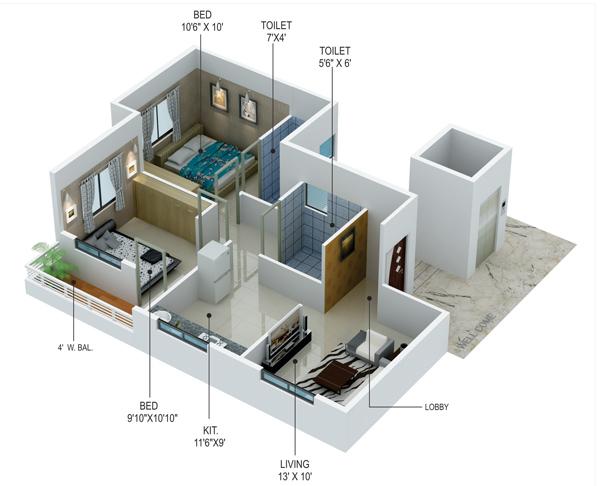 Ruddhi Enclave - Floor Plan