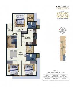 Favourite The Spring Woods - Floor plan