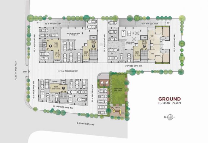 Shree Radhakrishna Jaldeep Icon - Master Plan