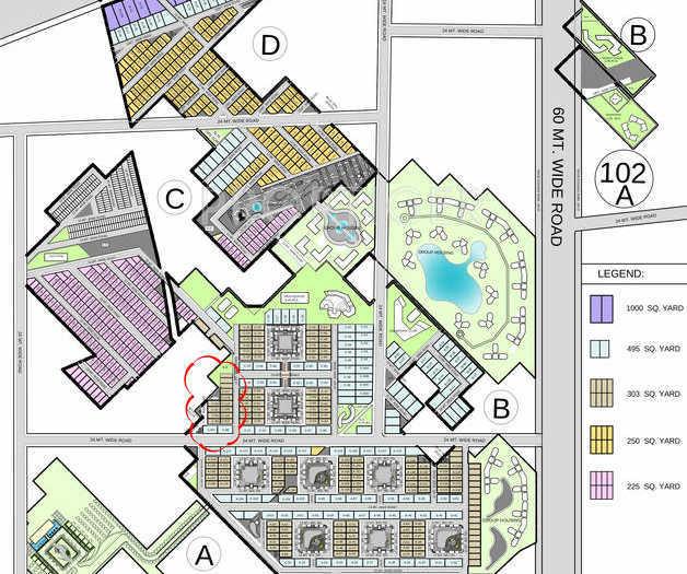 BPTP Amstoria Plot - Master Plan