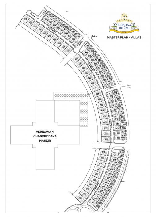 Krishnabhumi Villas - Master Plan