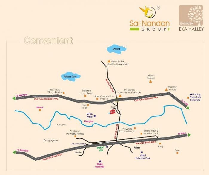 Sainandan Eka Valley - Locality