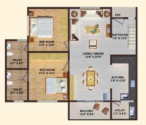 Tapovan Solace - Floor Plan