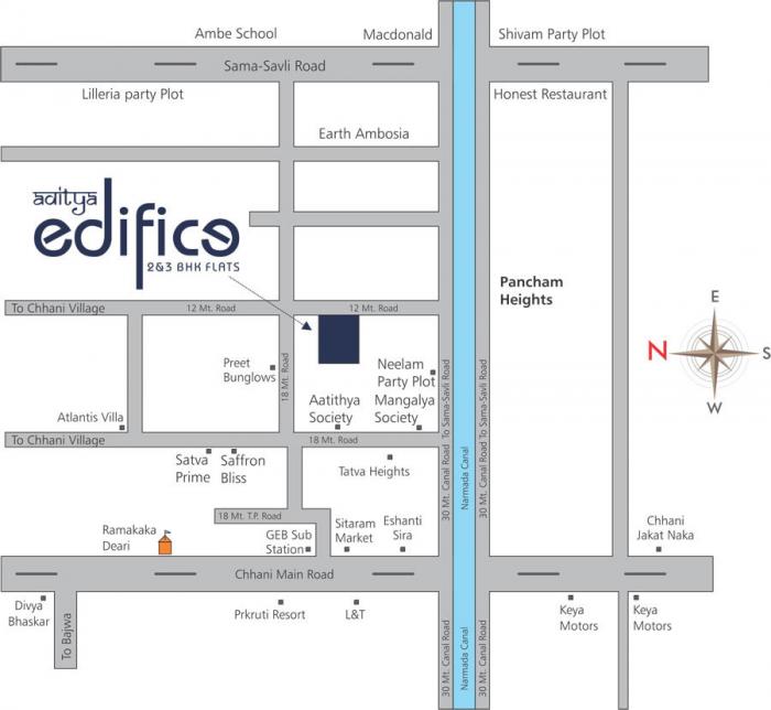 Aditya Edifice - Locality