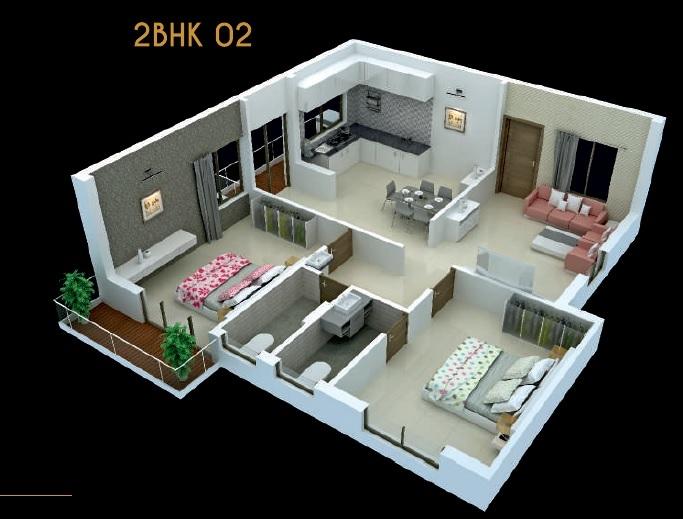 Labhade Complex - Floor Plan