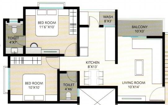 Westin Pushpak Heights - Floor Plan