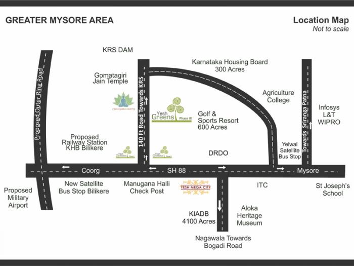 Yesh Mega City - Locality