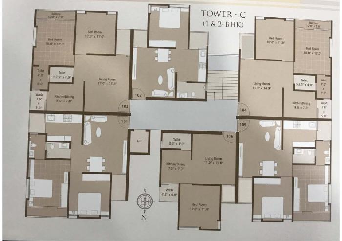 Akruti Diya Style Home - Site Plan