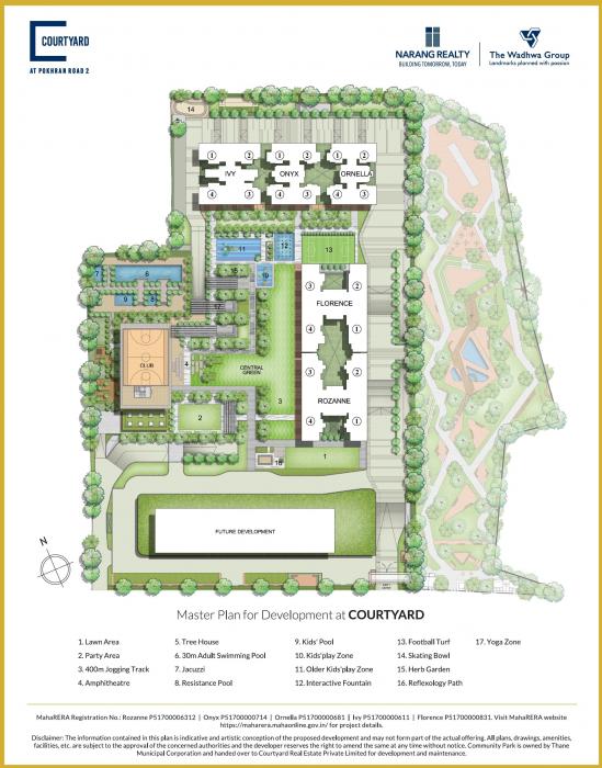 Courtyard Thane - Master Plan