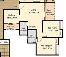 Nyati Evolve - Floor Plan
