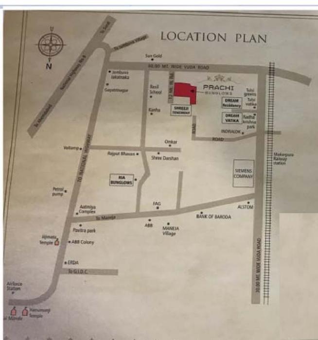 Pavan Prachi Bunglows - Locality