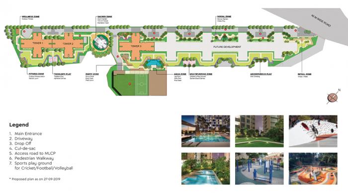 Lodha Crown - Master Plan