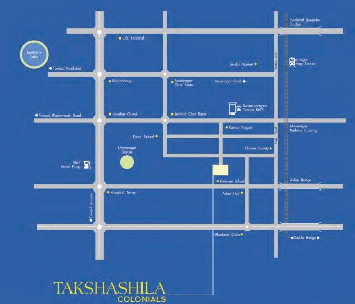 Takshashila Colonials - Locality