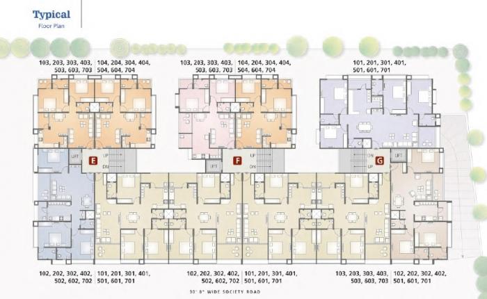 Takshashila Colonials - Site Plan