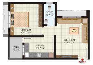 Radhe Sahjanand Enclave - Floor plan