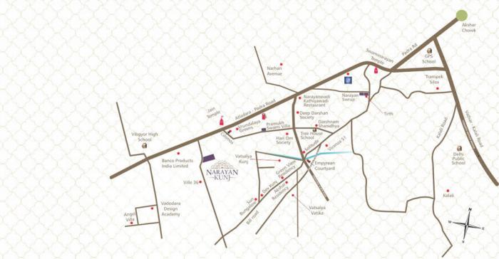 Narayan Kunj - Locality