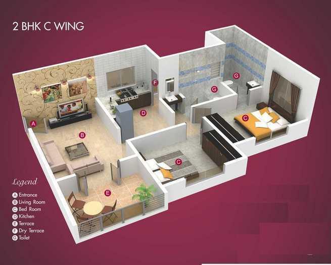 Trimurti Elina - Floor Plan