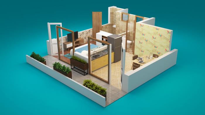 Pyramid Heights - Floor Plan