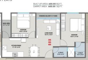 Avadhh Atria - Floor plan