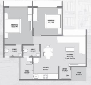 KC Swastik Heritage - Floor plan