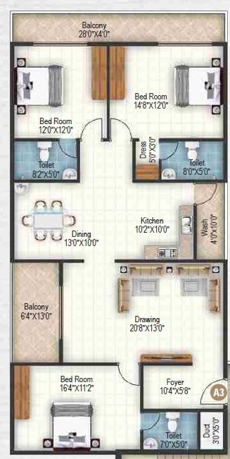 Sindhuri Jose Esperanca - Floor Plan