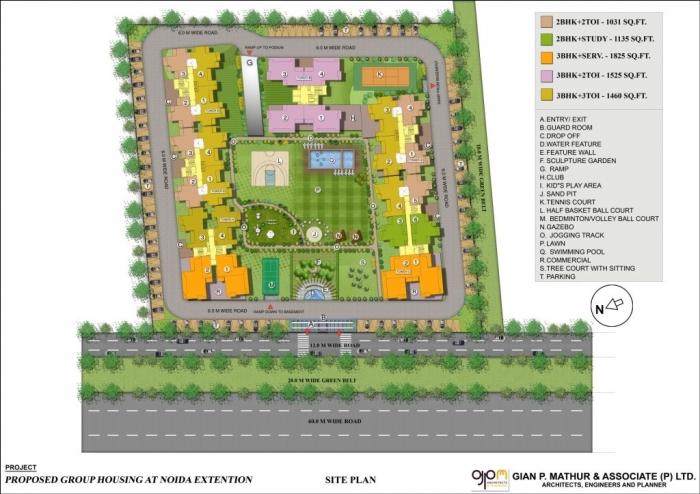 Nirala Splendora - Master Plan