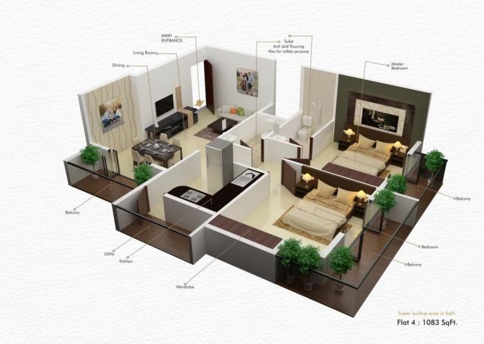 Skytown Luxuria - Floor Plan