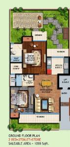 Amrapali Centurian Park Phase II - Floor plan