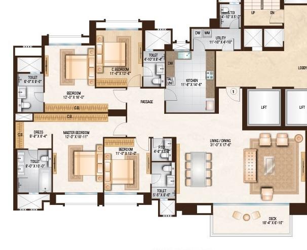 Bhk Hiranandani One Park Resale One Hiranandani Park At Thane West