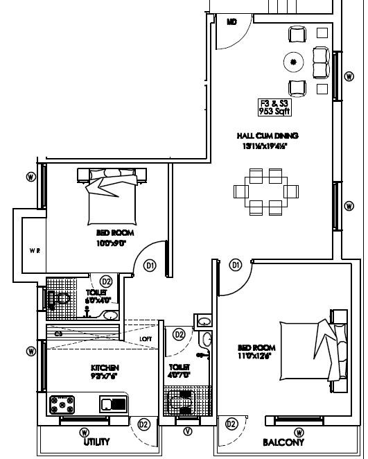 Ruby Enclave - Floor Plan