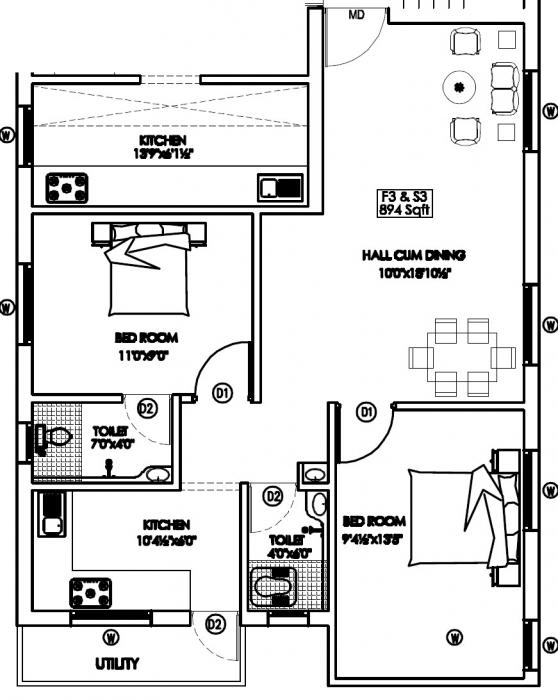 Ruby Enclave - Floor Plan