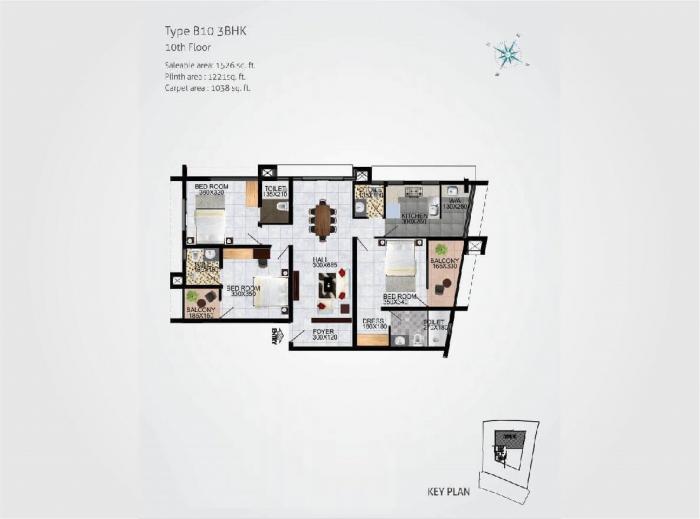 Cordon Vista - Floor Plan
